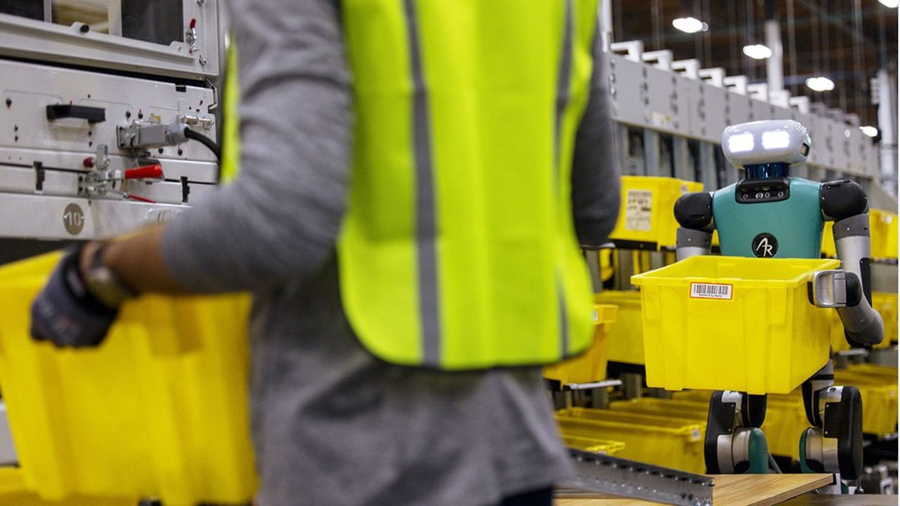 Des robots et des hommes l entrepôt du futur selon Amazon Quantstreams